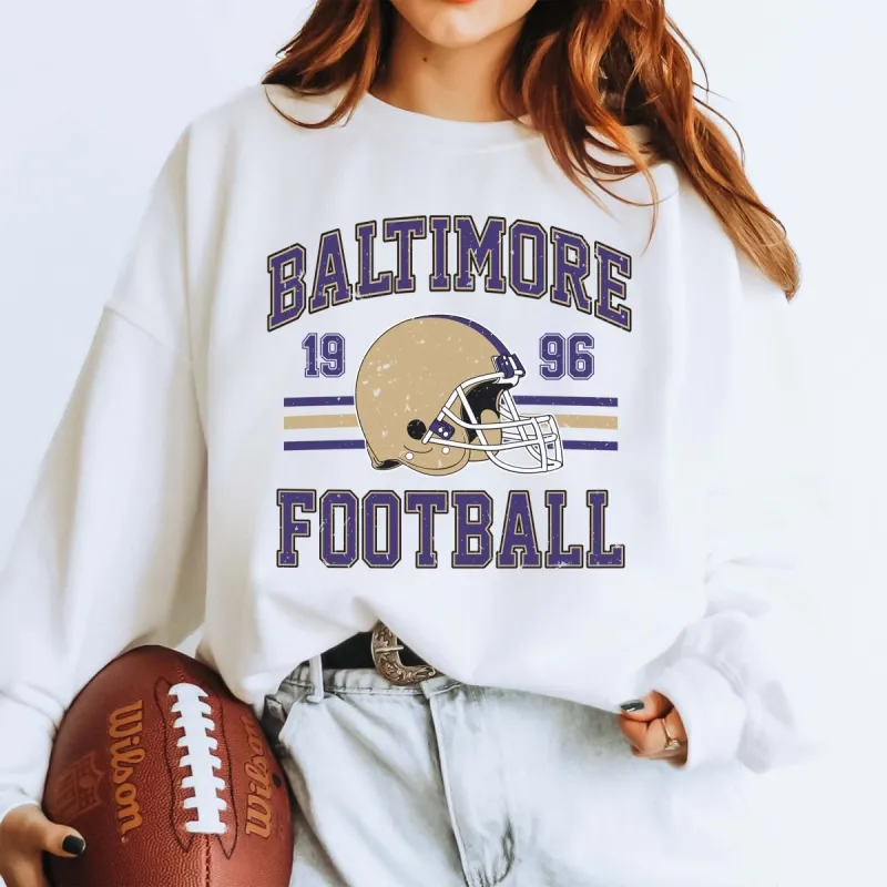 Baltimore Football Graphic Sweatshirt sold by Roxie’s Picks