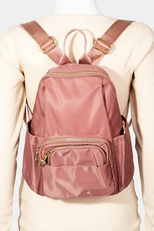 Fame Multi Pocket Nylon Backpack Bag sold by Roxie’s Picks product image thumbnail 4