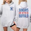 Sundays Are Better In Buffalo Graphic Hoodie sold by Roxie’s Picks