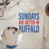 Sundays Are Better In Buffalo Graphic Hoodie sold by Roxie’s Picks