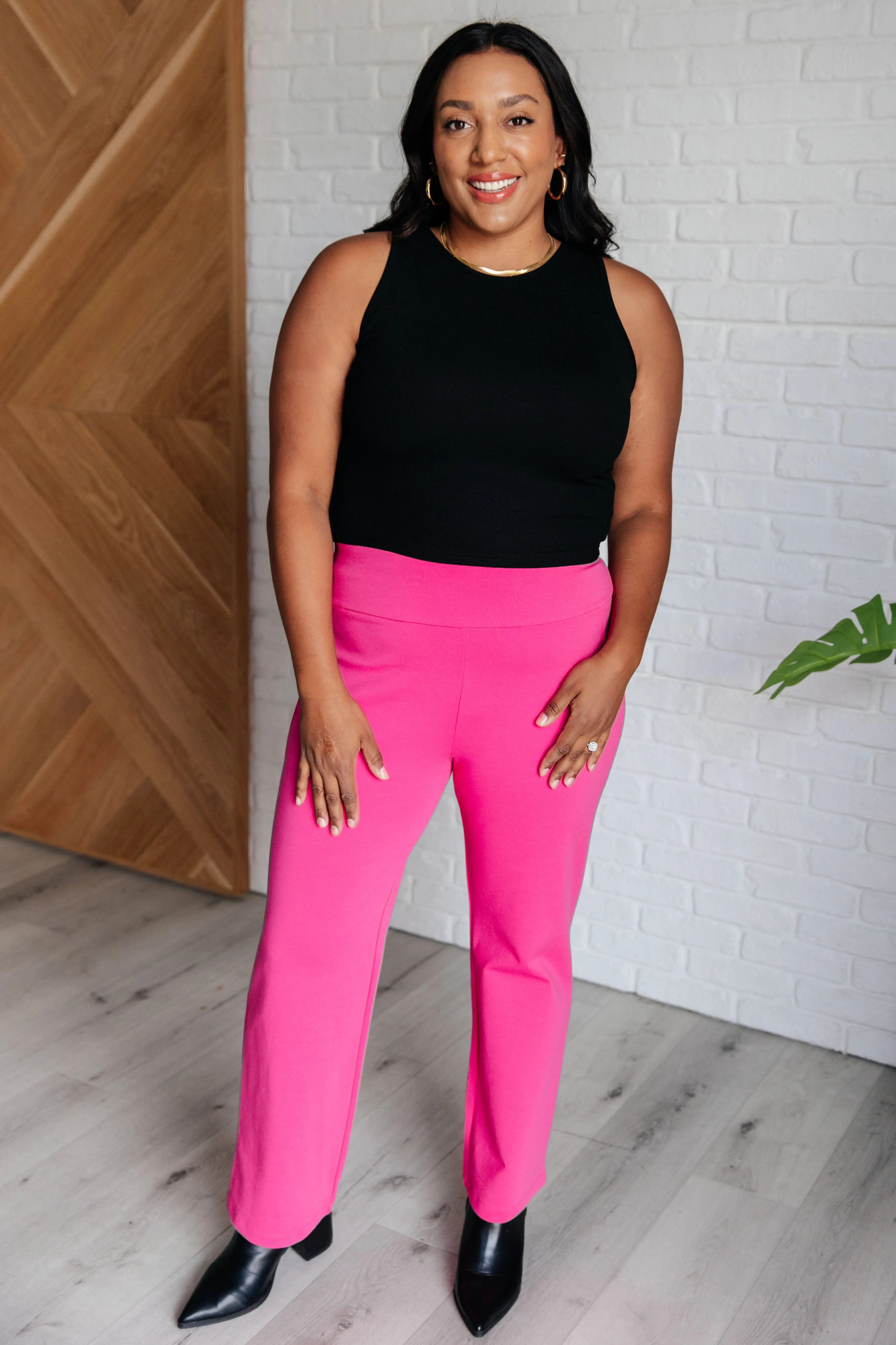 Magic Straight Pants in Hot Pink sold by Roxie’s Picks product image thumbnail 4