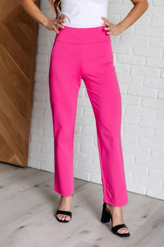 Magic Straight Pants in Hot Pink sold by Roxie’s Picks