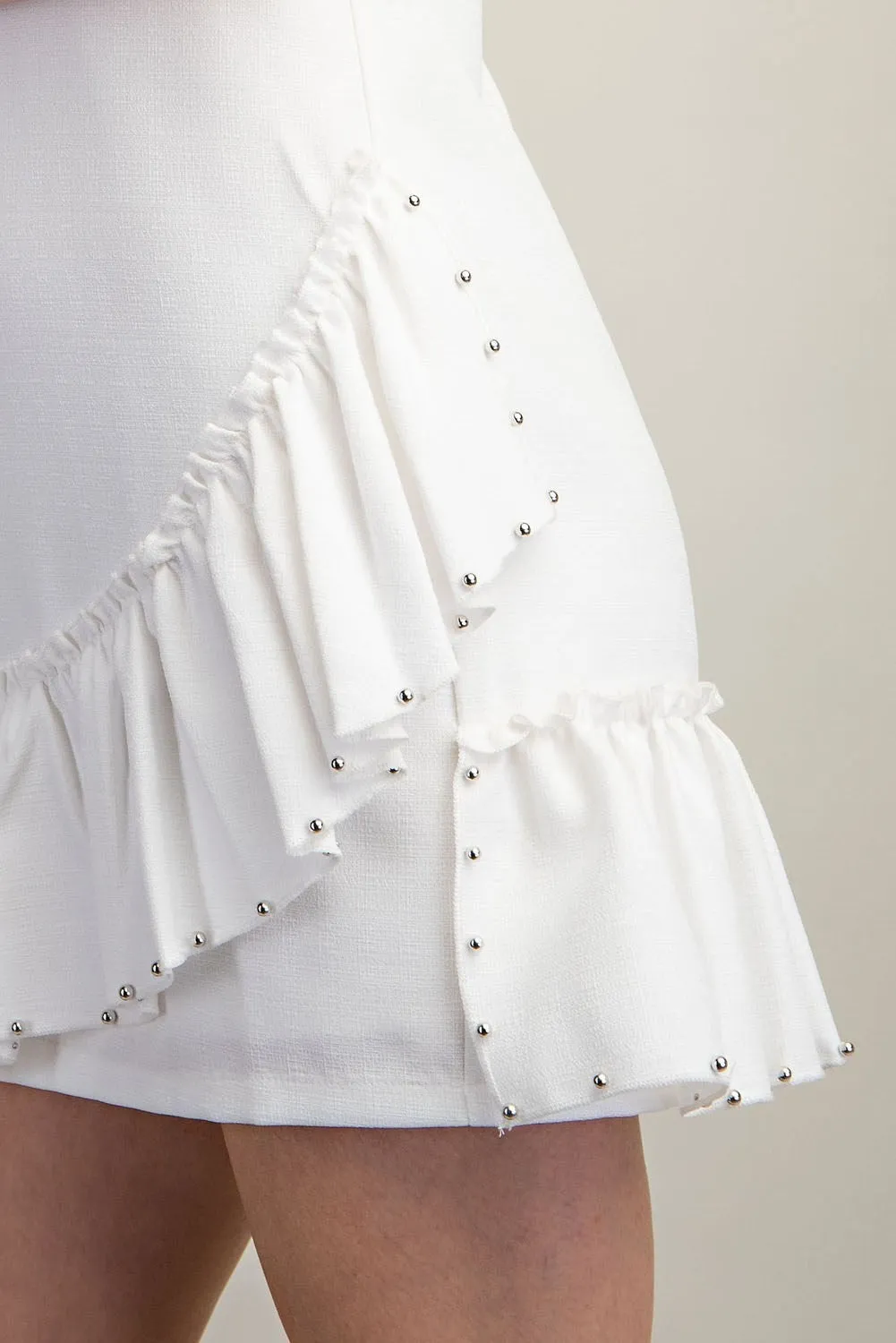 Callista Stud Embellished Hem Mini Dress sold by Roxie’s Picks product image thumbnail 2