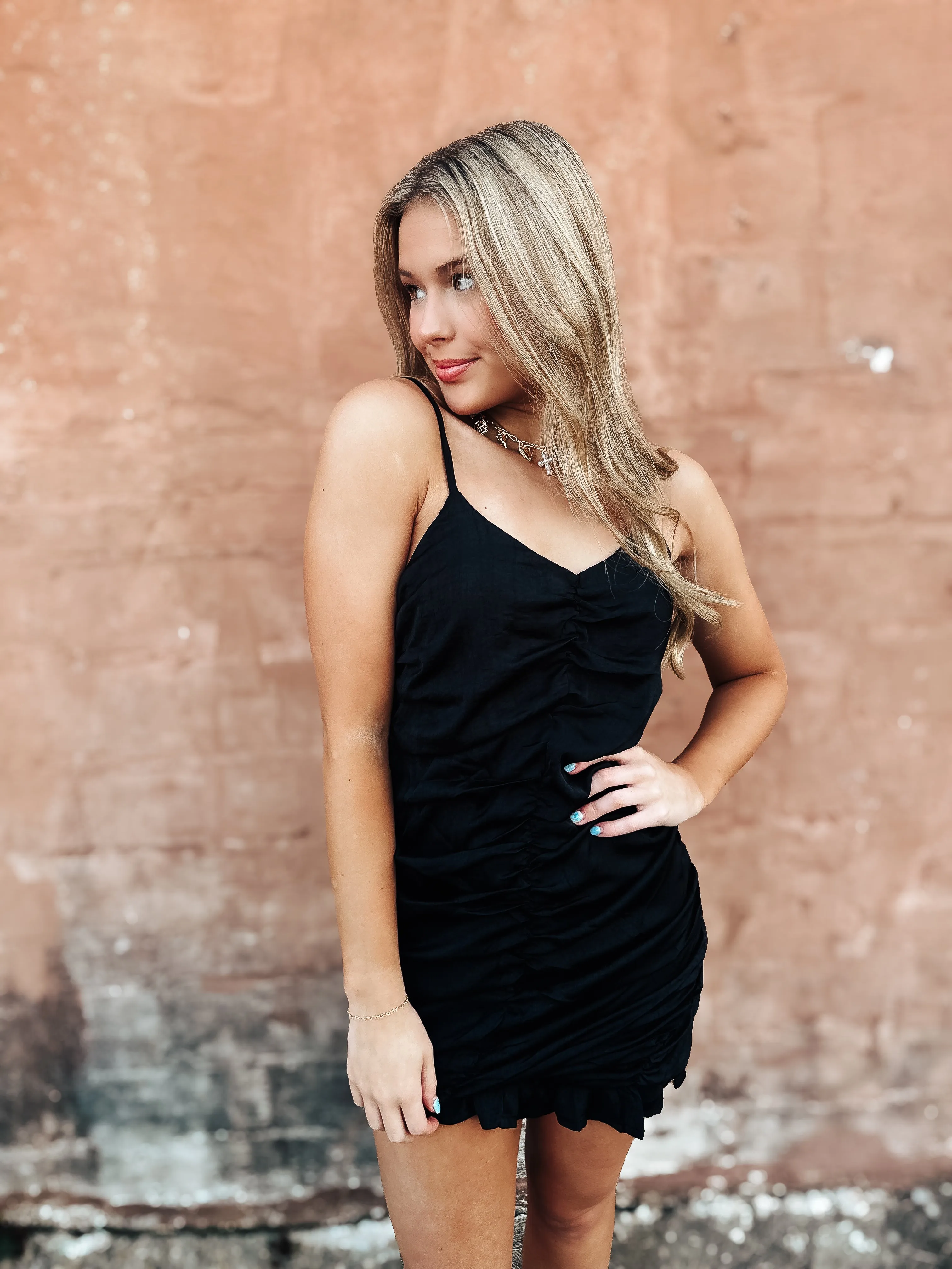 Shirred Cami Dress sold by Roxie’s Picks product image thumbnail 3