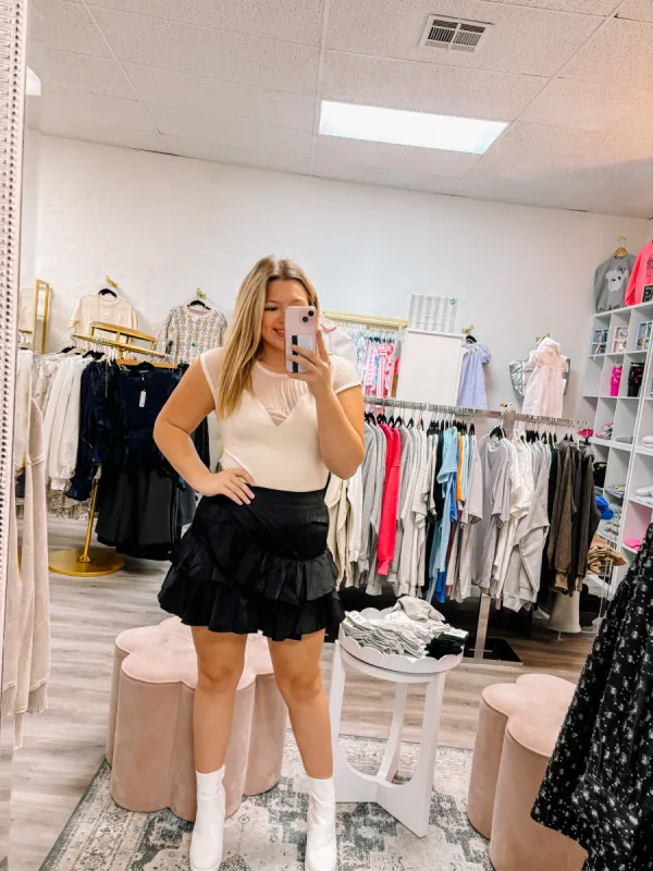 Sweetheart Neck Illusion Bodysuit sold by Roxie’s Picks