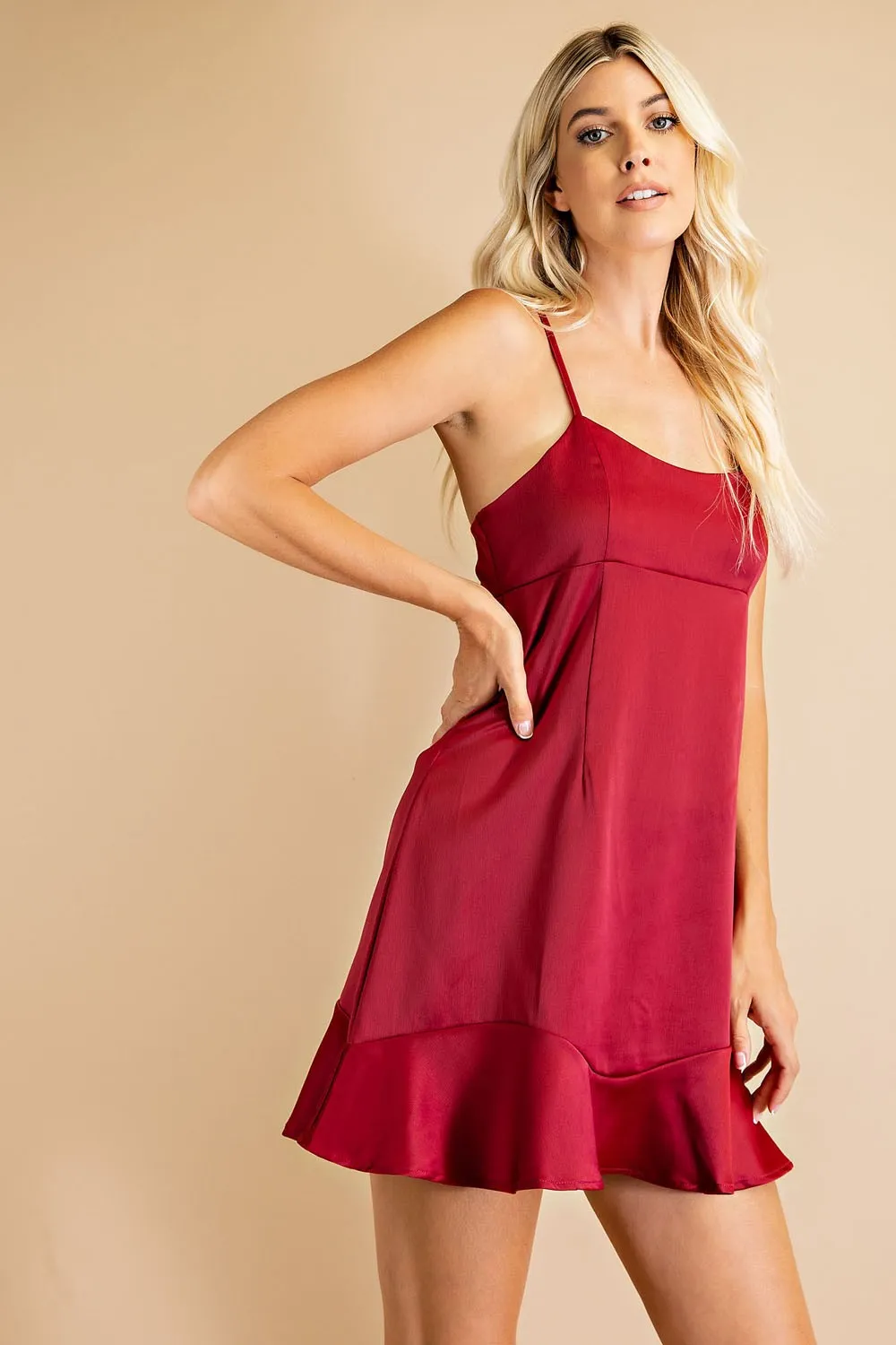 Cami Satin Dress sold by Roxie’s Picks product image thumbnail 3