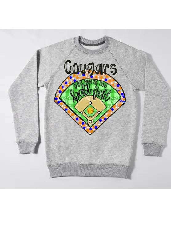 Cougars Softball Sweatshirt sold by Roxie’s Picks