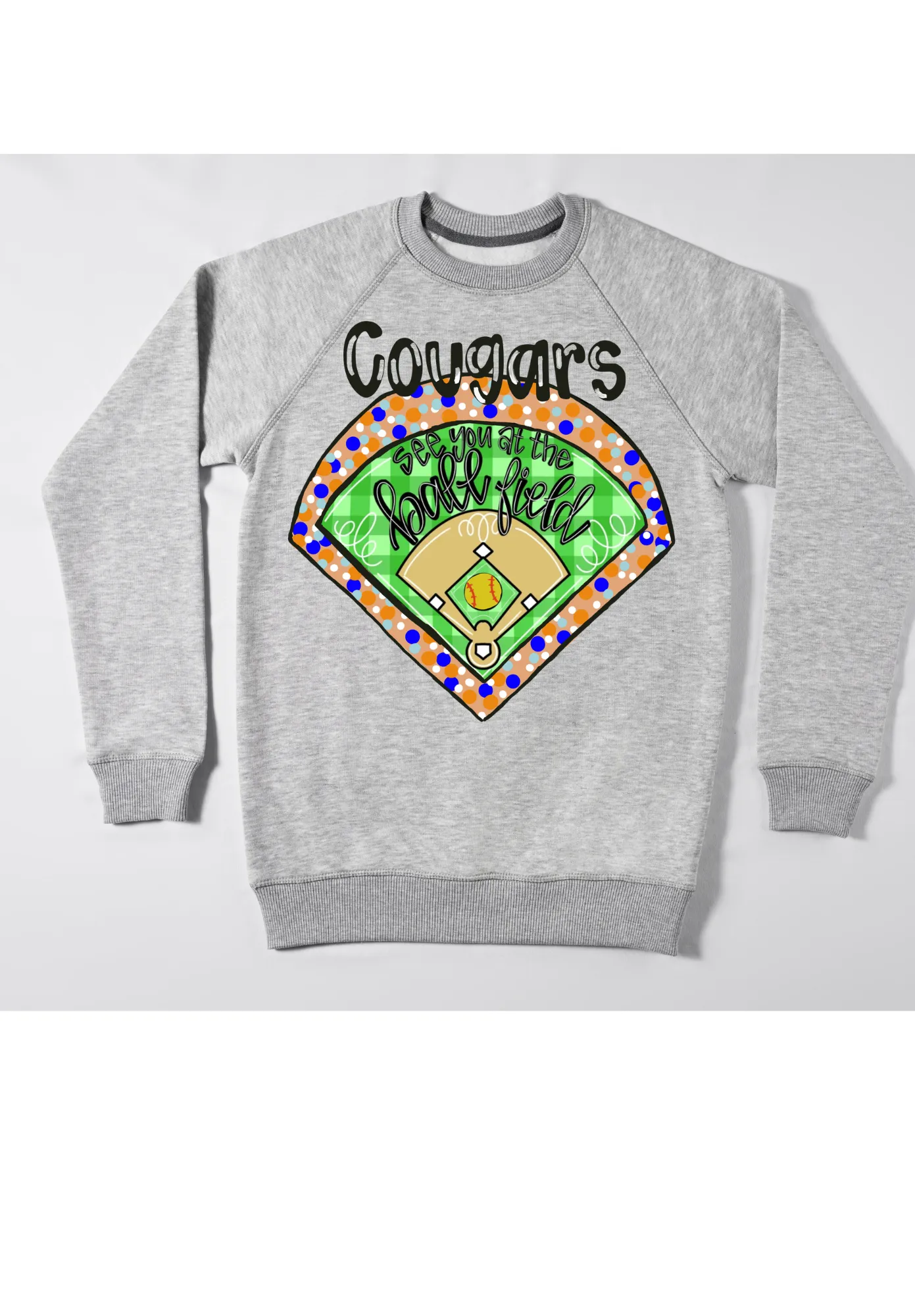 Cougars Softball Sweatshirt sold by Roxie’s Picks