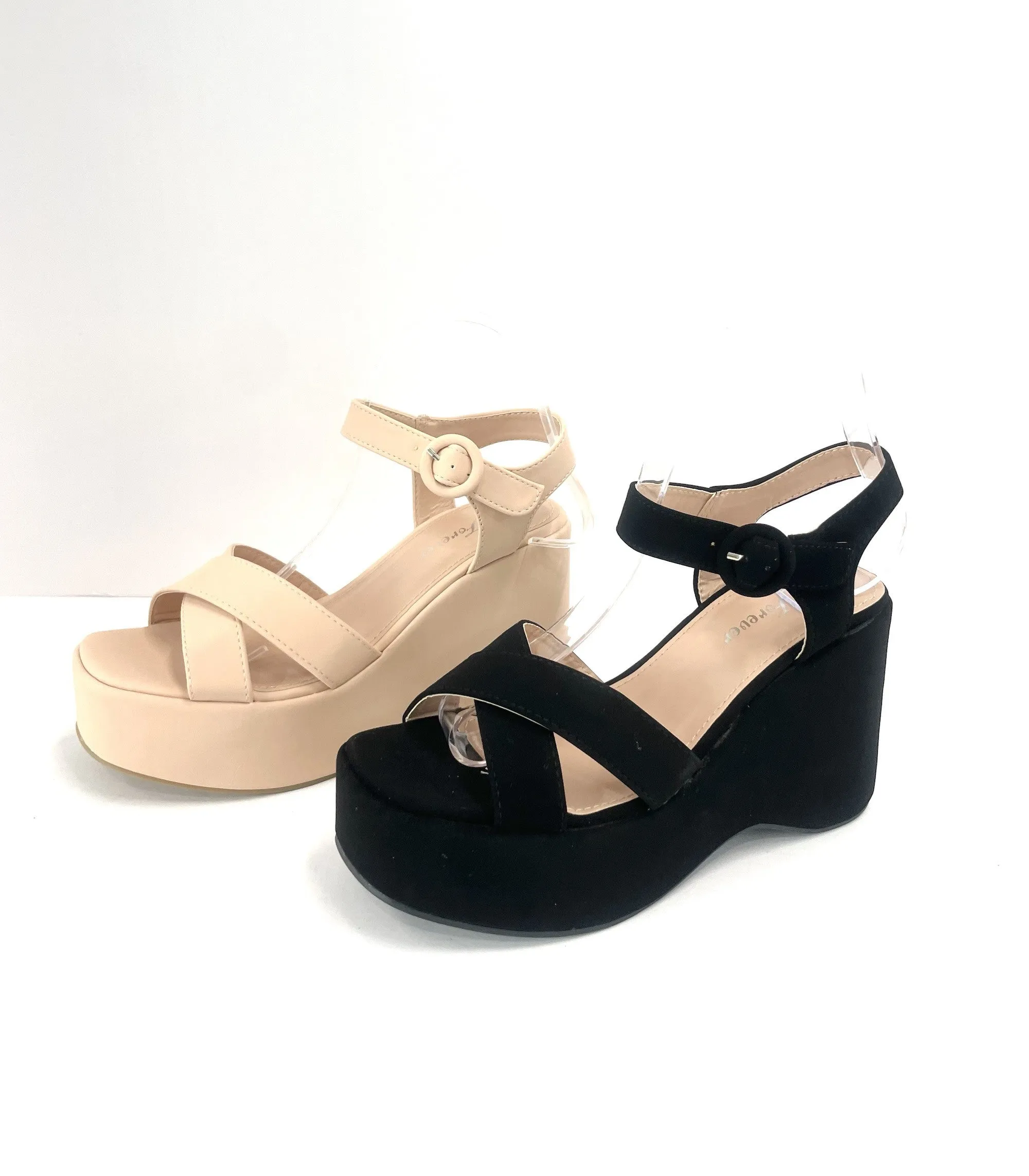 CRISS CROSS WEDGES sold by Roxie’s Picks