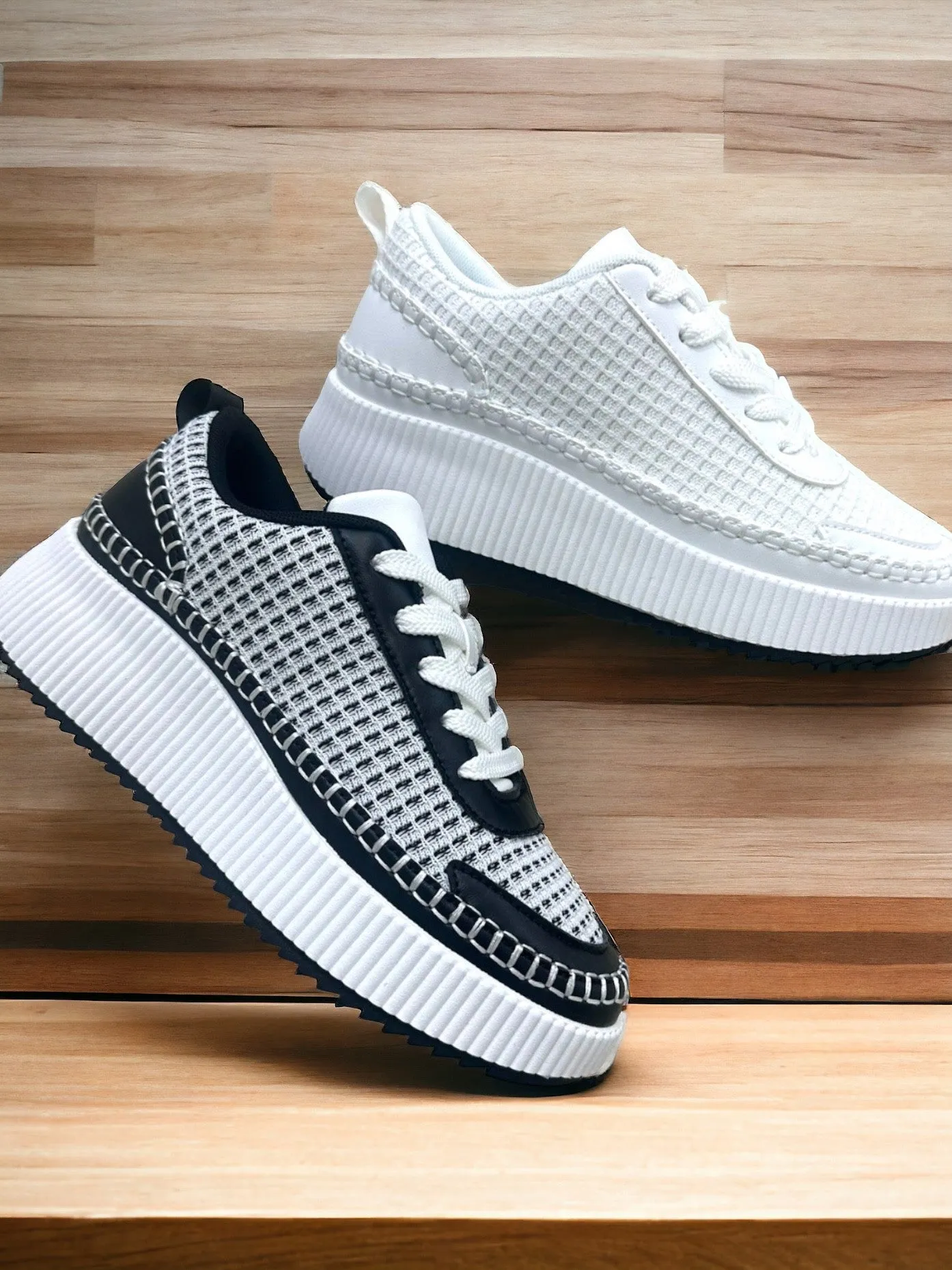 black mesh sneakers sold by Roxie’s Picks product image thumbnail 2