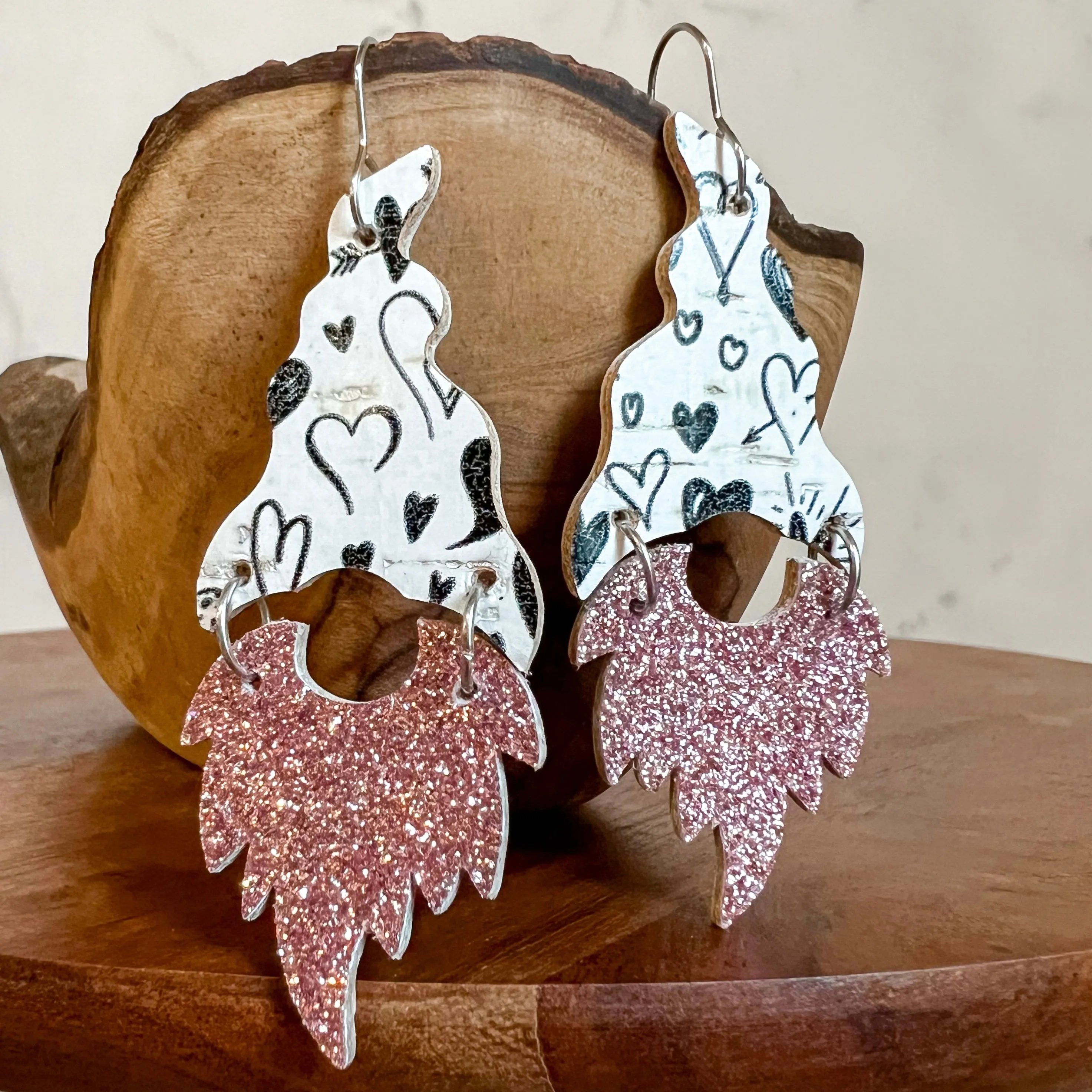 Fine Bearded Valentine Gnome Earrings sold by Roxie’s Picks