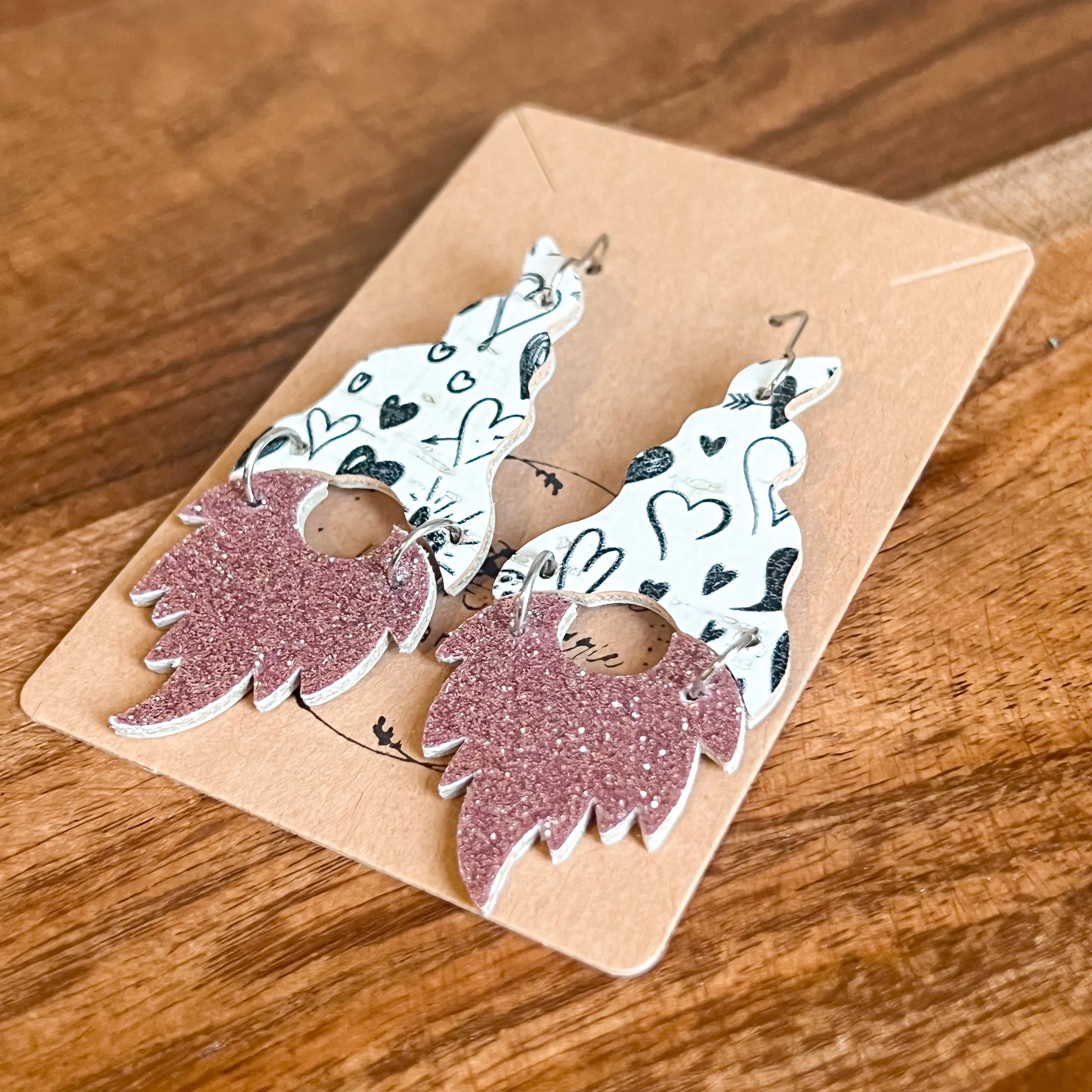 Fine Bearded Valentine Gnome Earrings sold by Roxie’s Picks product image thumbnail 2
