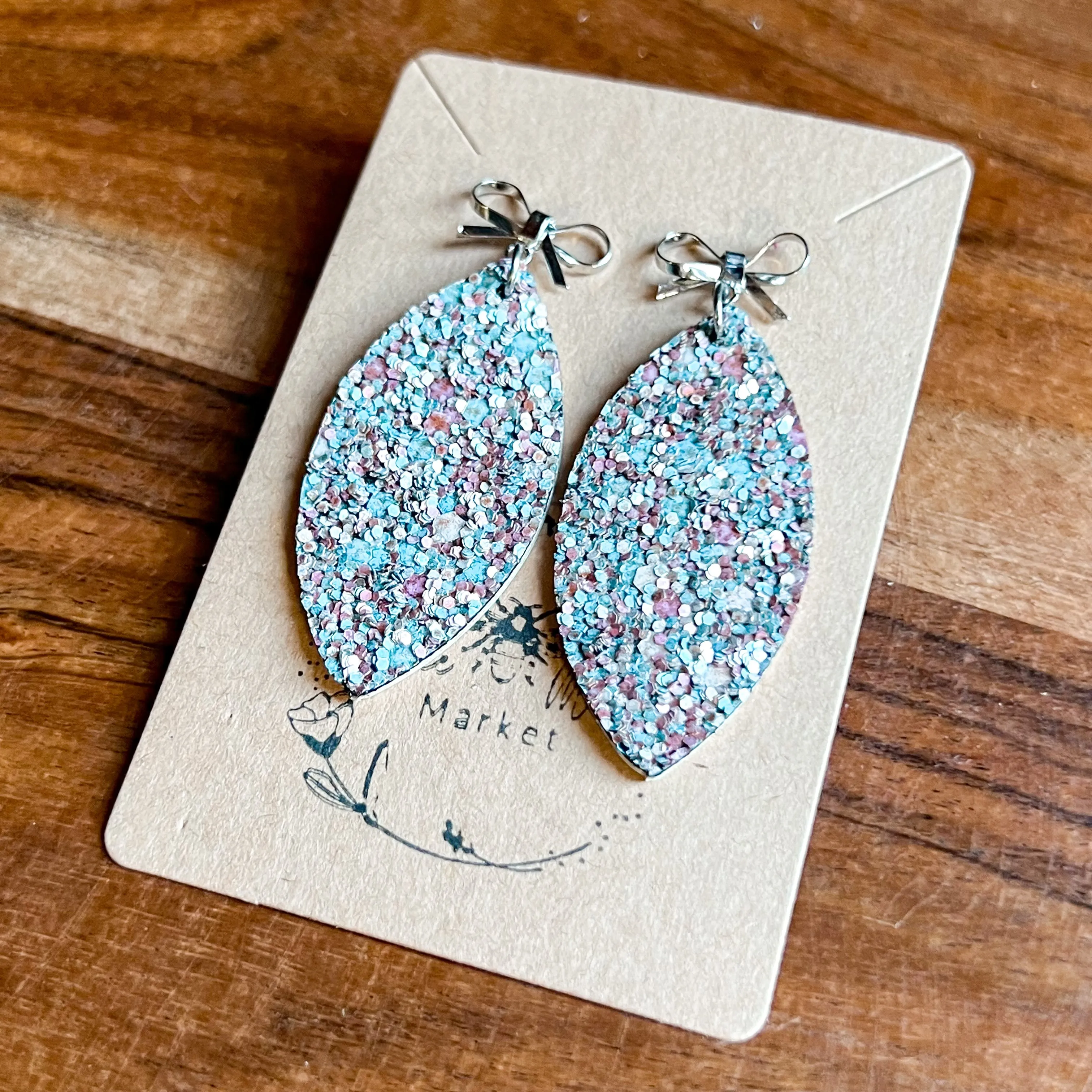 Ella Romance Glitter Drop Earrings sold by Roxie’s Picks product image thumbnail 2