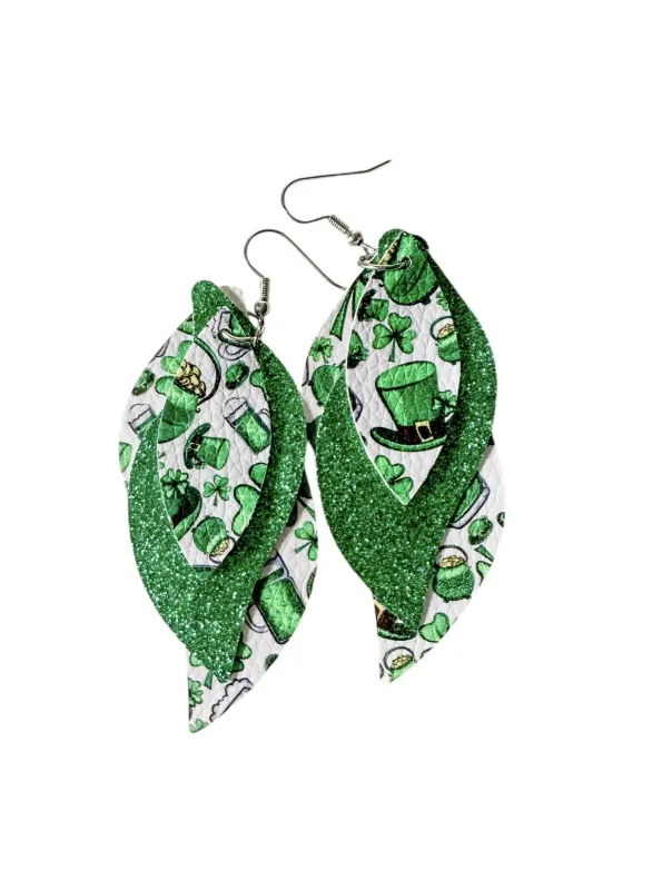Irish Themed St. Patrick's Day Earrings sold by Roxie’s Picks