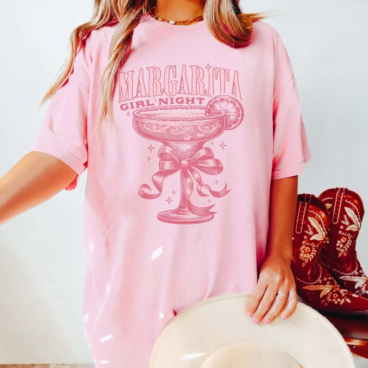 Margarita Girl Night Comfort Color Tee sold by Roxie’s Picks