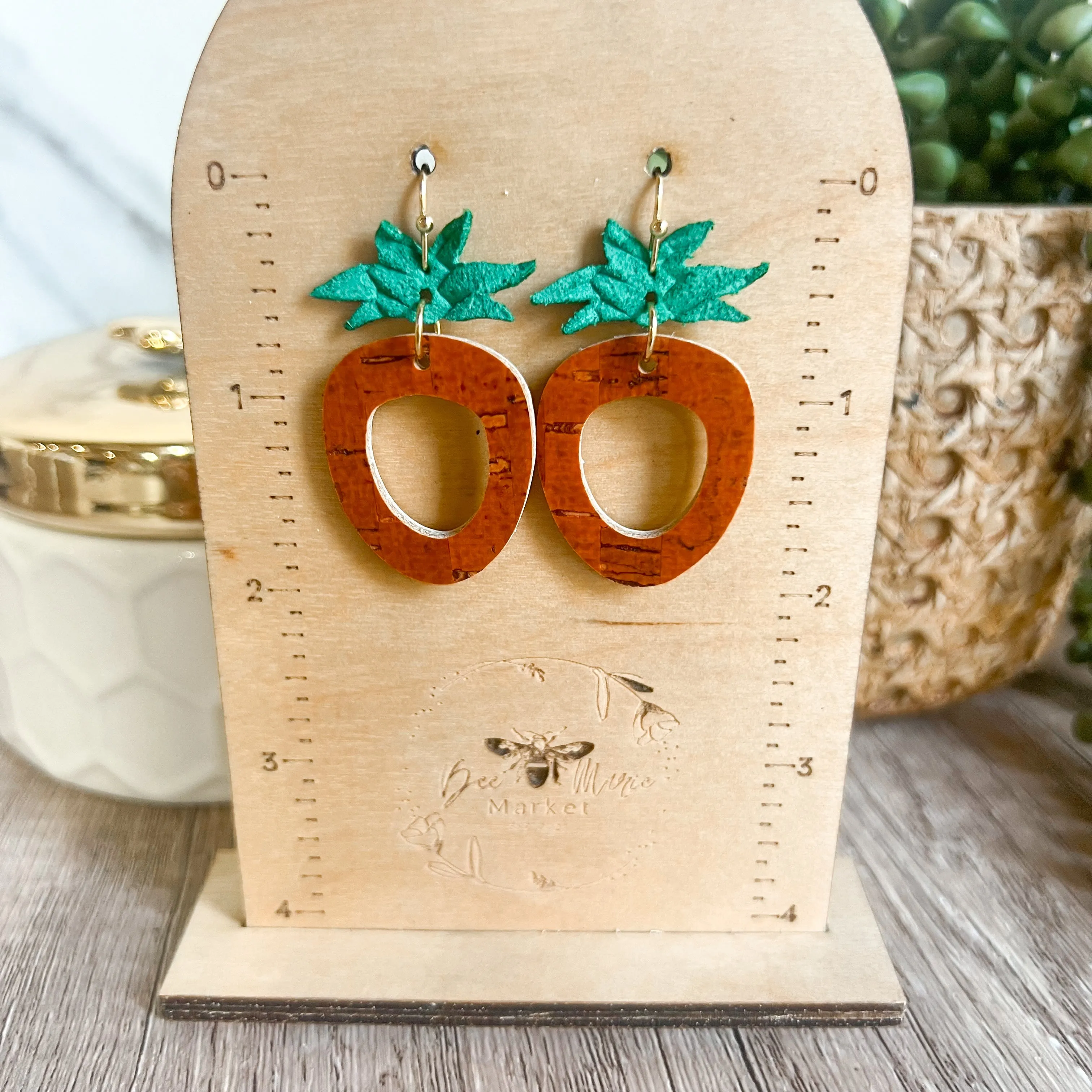 Carrot Drop Earrings sold by Roxie’s Picks product image thumbnail 3