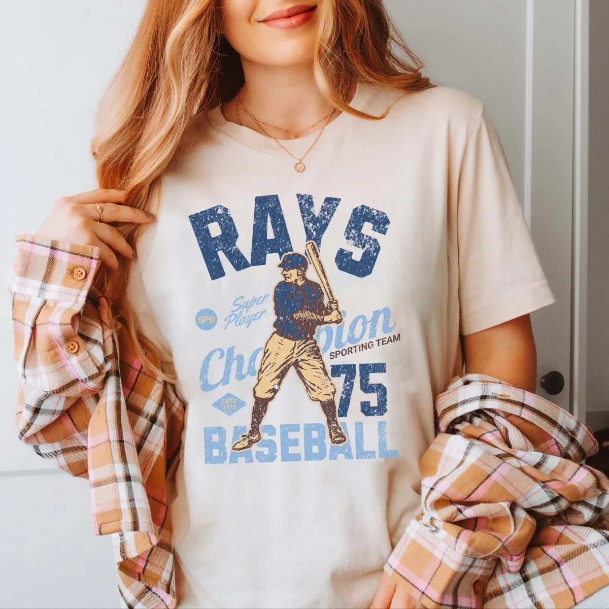 Rays Vintage Baseball Team Tee sold by Roxie’s Picks