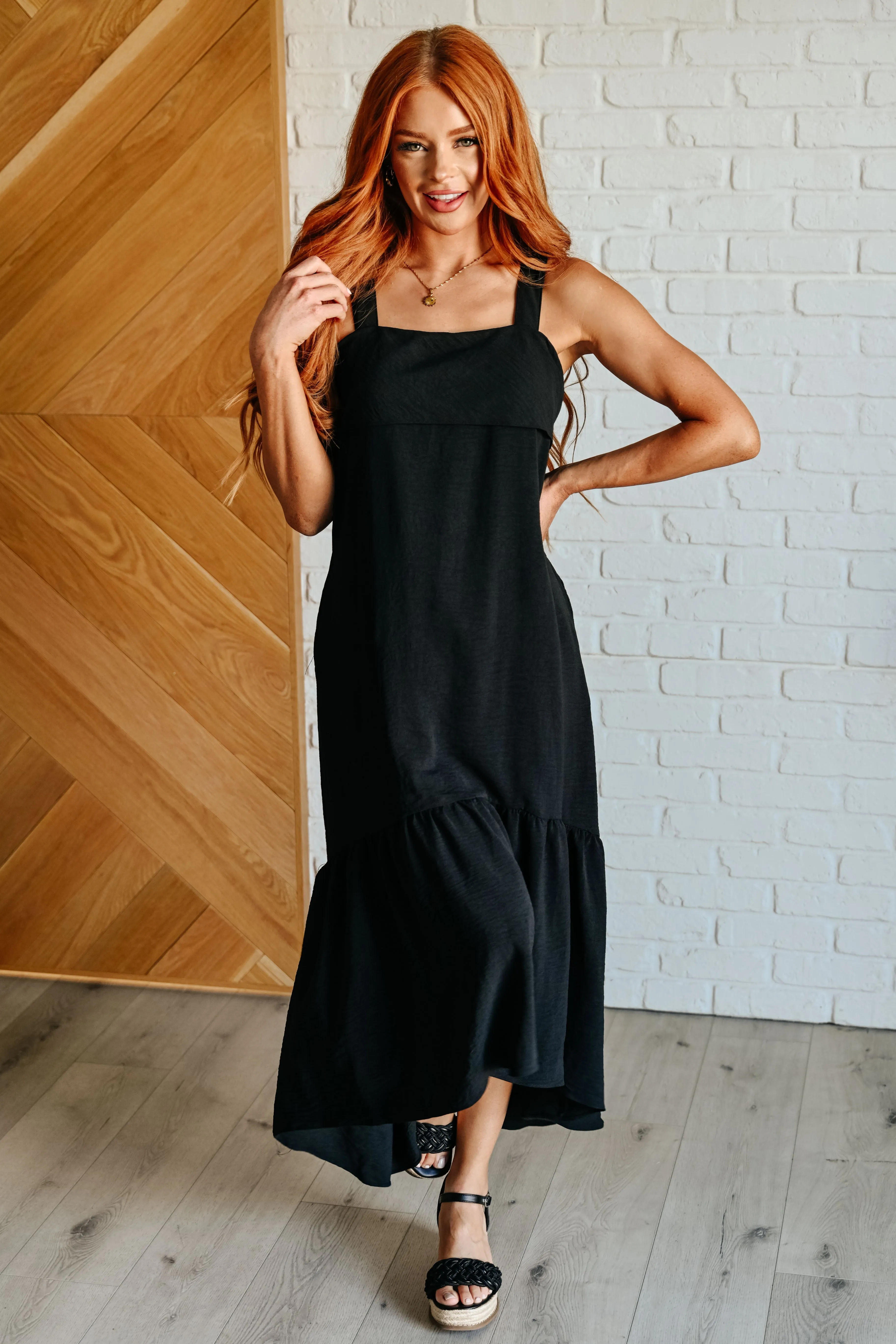Nightlife Tie Back Maxi Dress sold by Roxie’s Picks