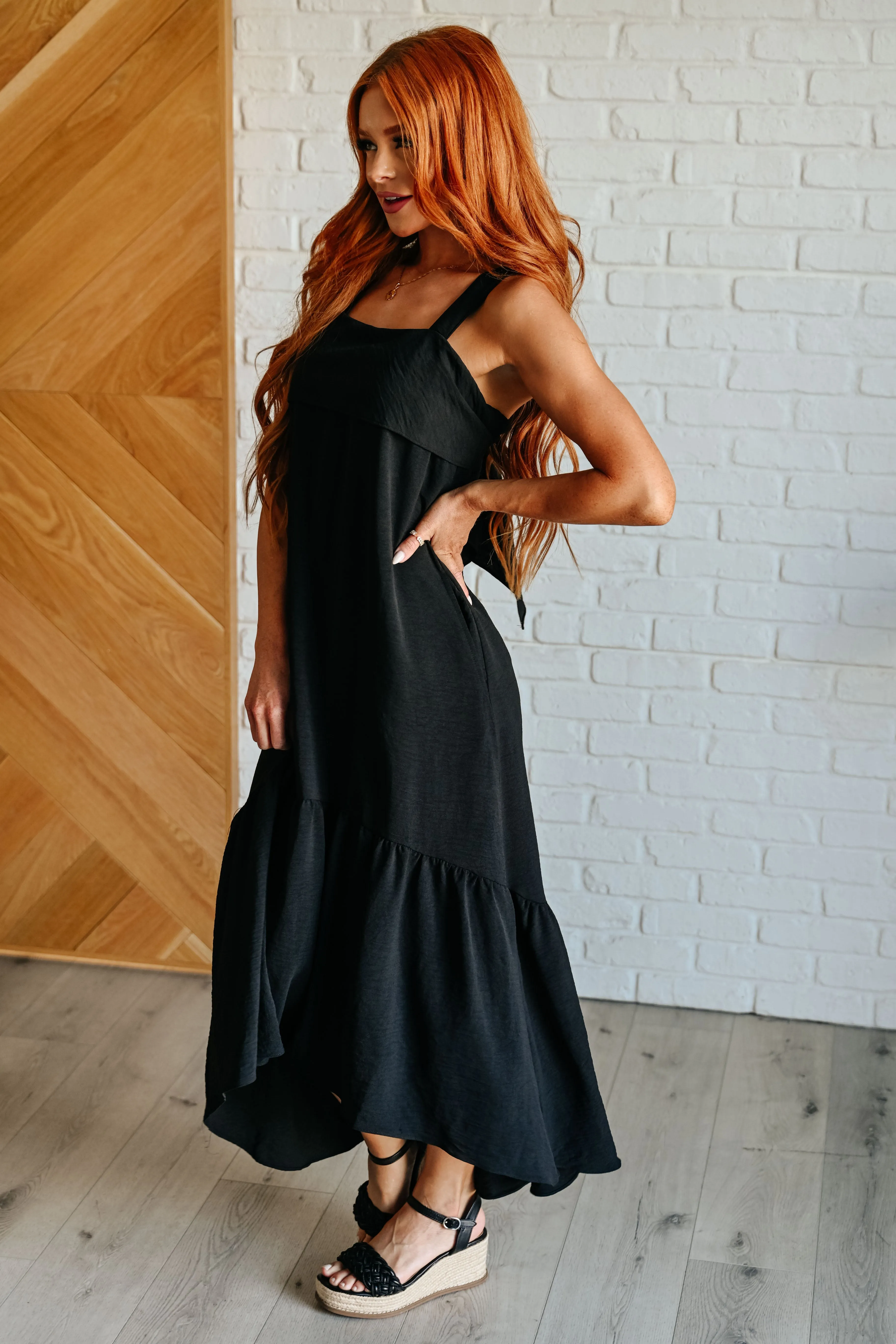 Nightlife Tie Back Maxi Dress sold by Roxie’s Picks product image thumbnail 3