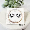 Acrylic Heart Studs | Style 6 sold by Roxie’s Picks