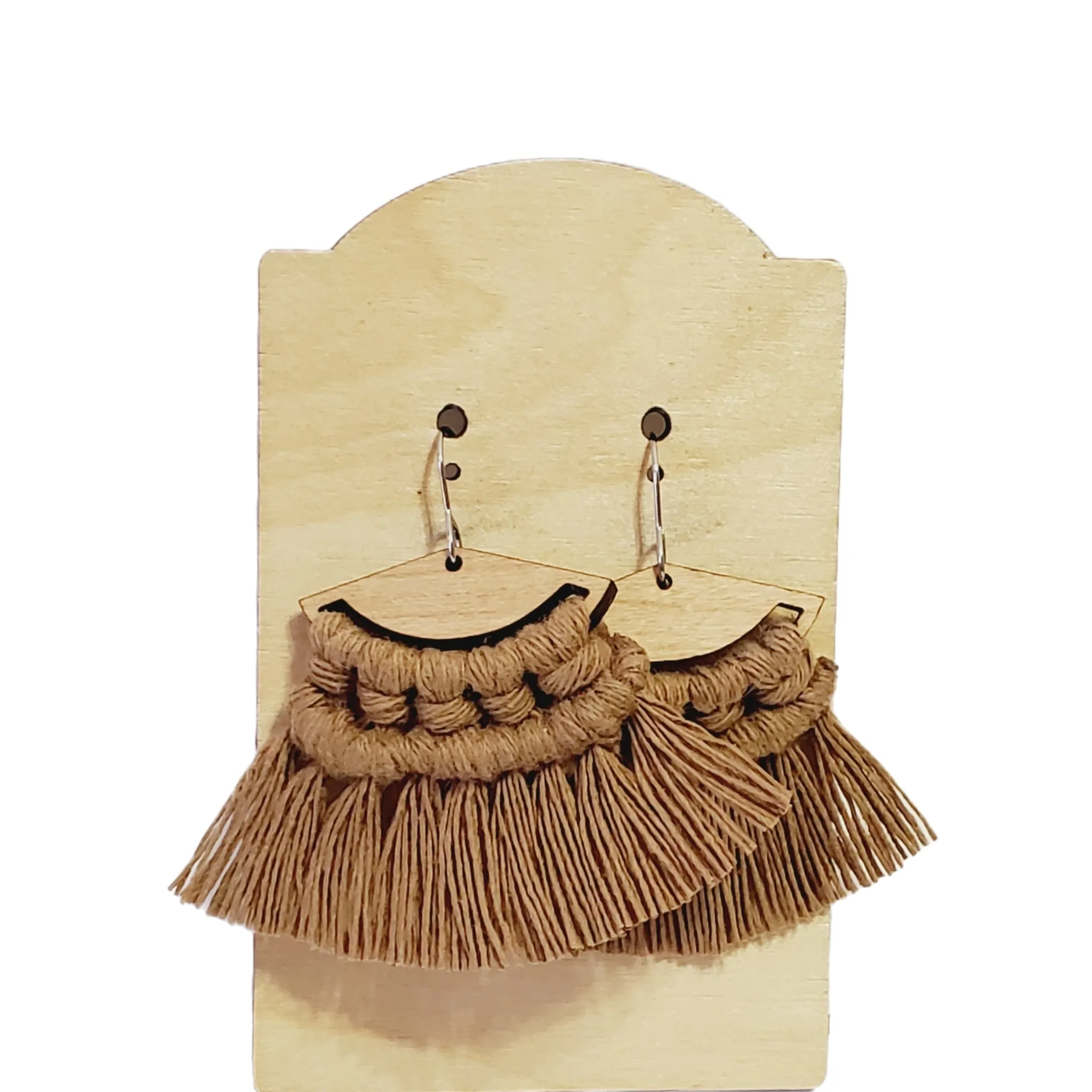 Handmade Macrame Earrings | 3 Styles sold by Roxie’s Picks product image thumbnail 2