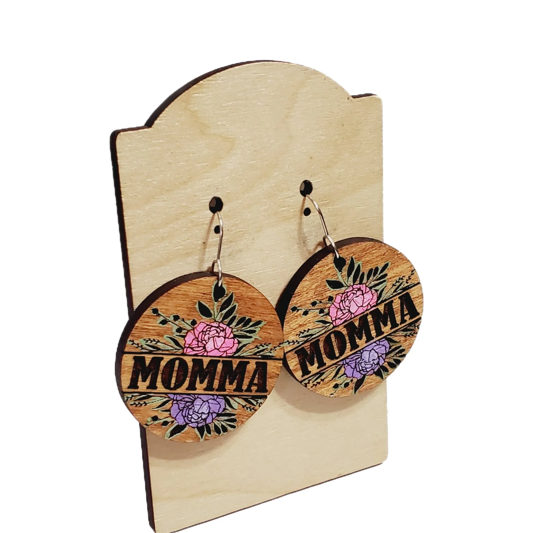 Momma Boho Floral Earrings sold by Roxie’s Picks product image thumbnail 2