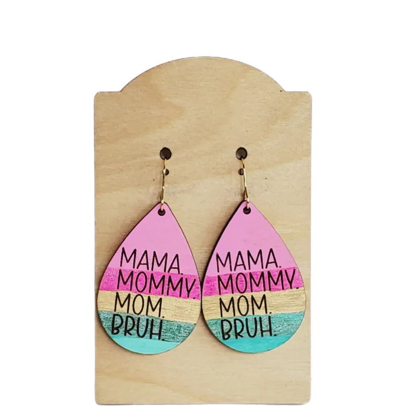 Mama Mom Bruh Earrings sold by Roxie’s Picks