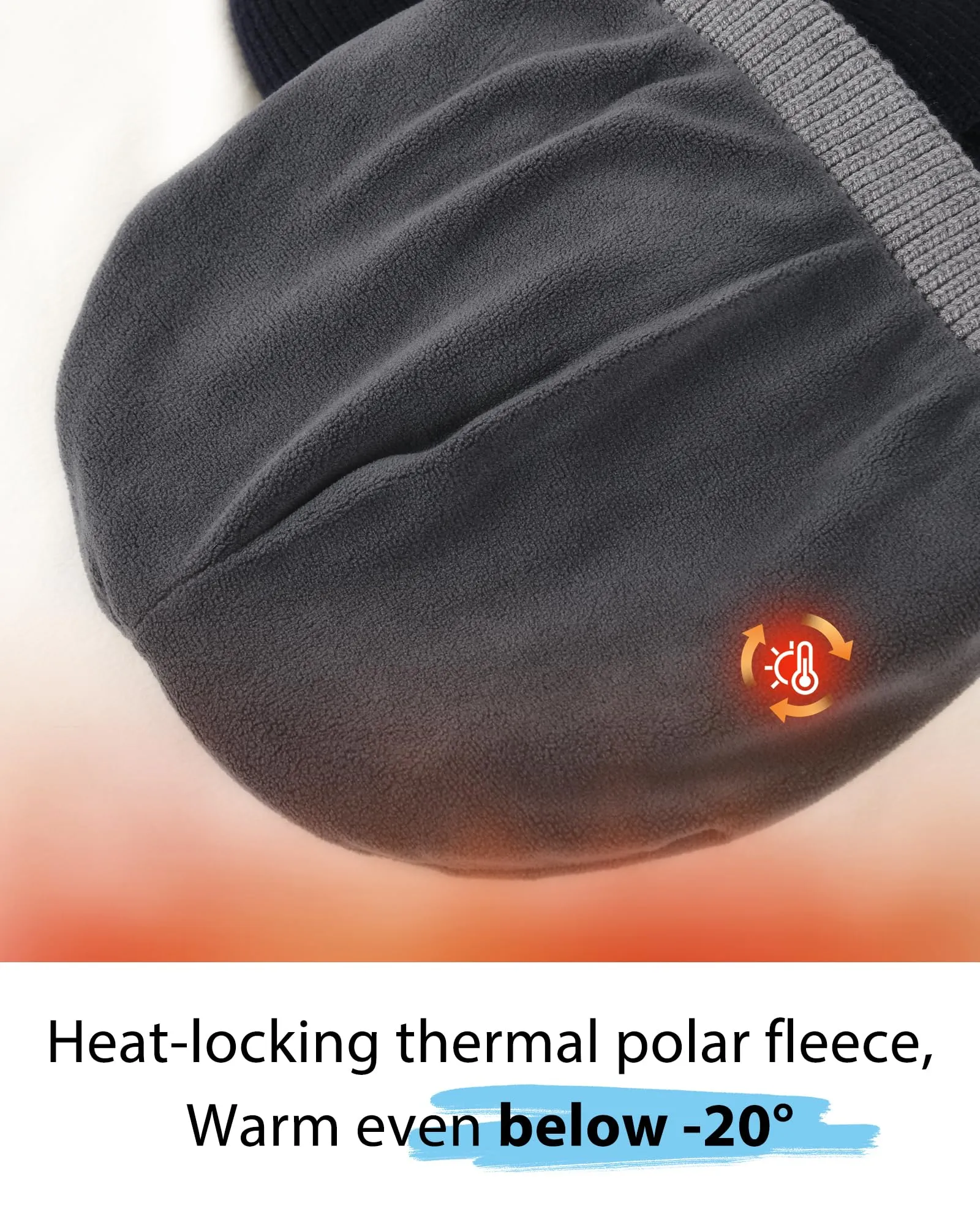 FURTALK Winter Hats for Men Women Fleece Lined Beanie Warm Cuffed Outdoor Skull Cap sold by Roxie’s Picks product image thumbnail 5