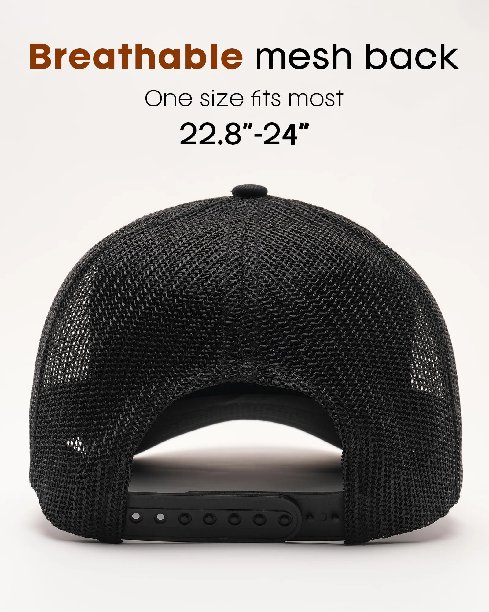 FURTALK Mens Trucker Hat Structured Mesh Baseball Cap Adjustable Classic Mens Hat sold by Roxie’s Picks product image thumbnail 4