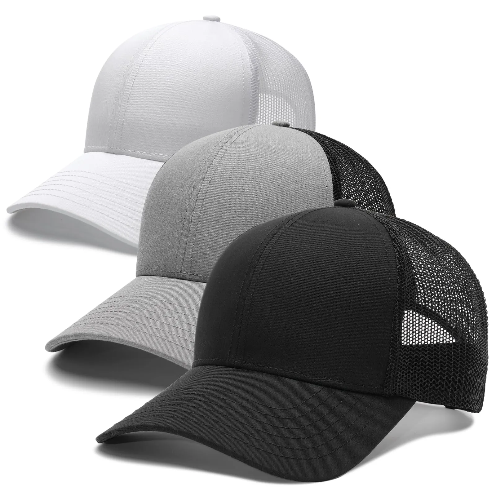 FURTALK Mens Trucker Hat Structured Mesh Baseball Cap Adjustable Classic Mens Hat sold by Roxie’s Picks