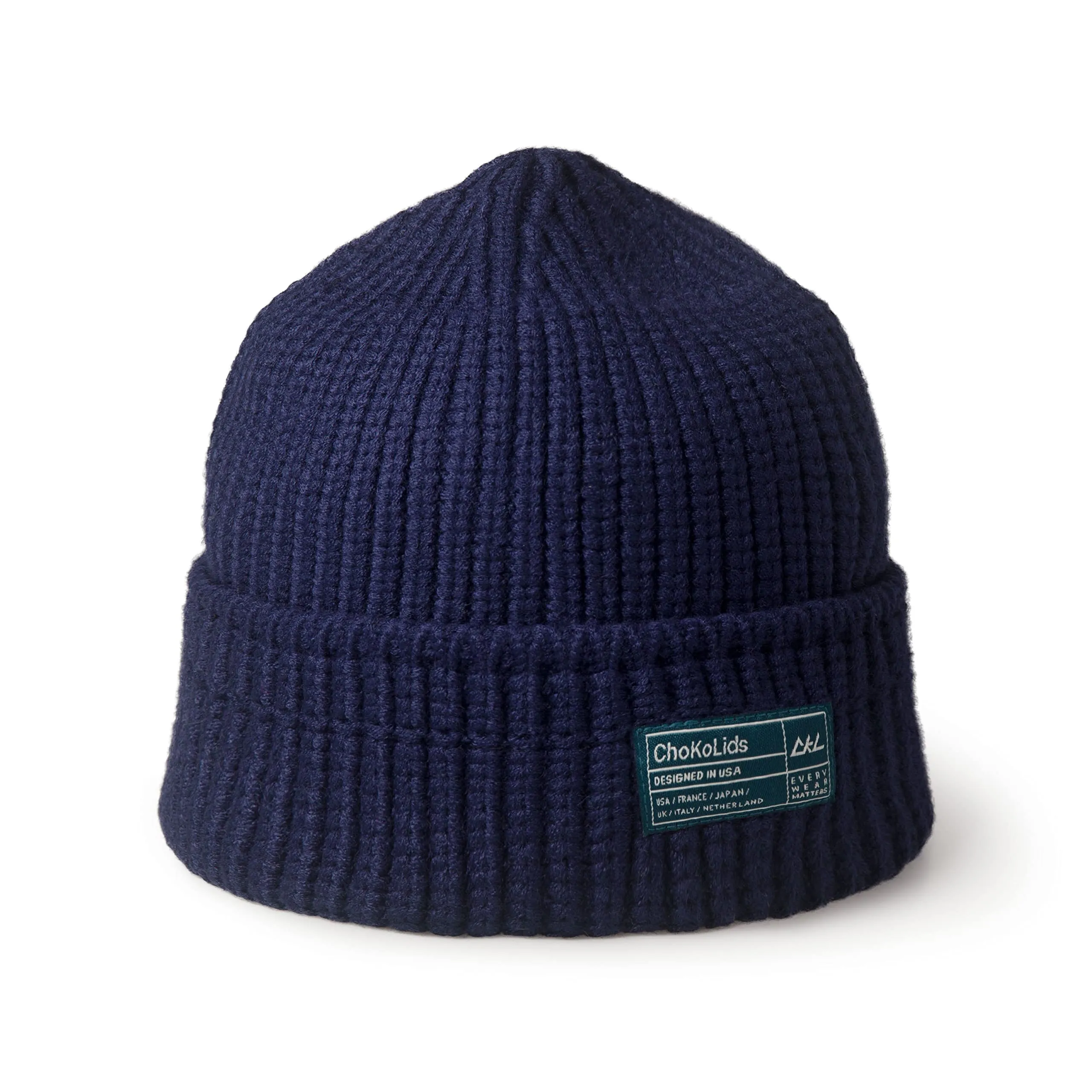 CHOK.LIDS Chunky Trawler Beanie Everyday Watch Hat Roll up Edge Skullcap Waffle Cuff Fisherman Beanie for Men Women sold by Roxie’s Picks product image thumbnail 3