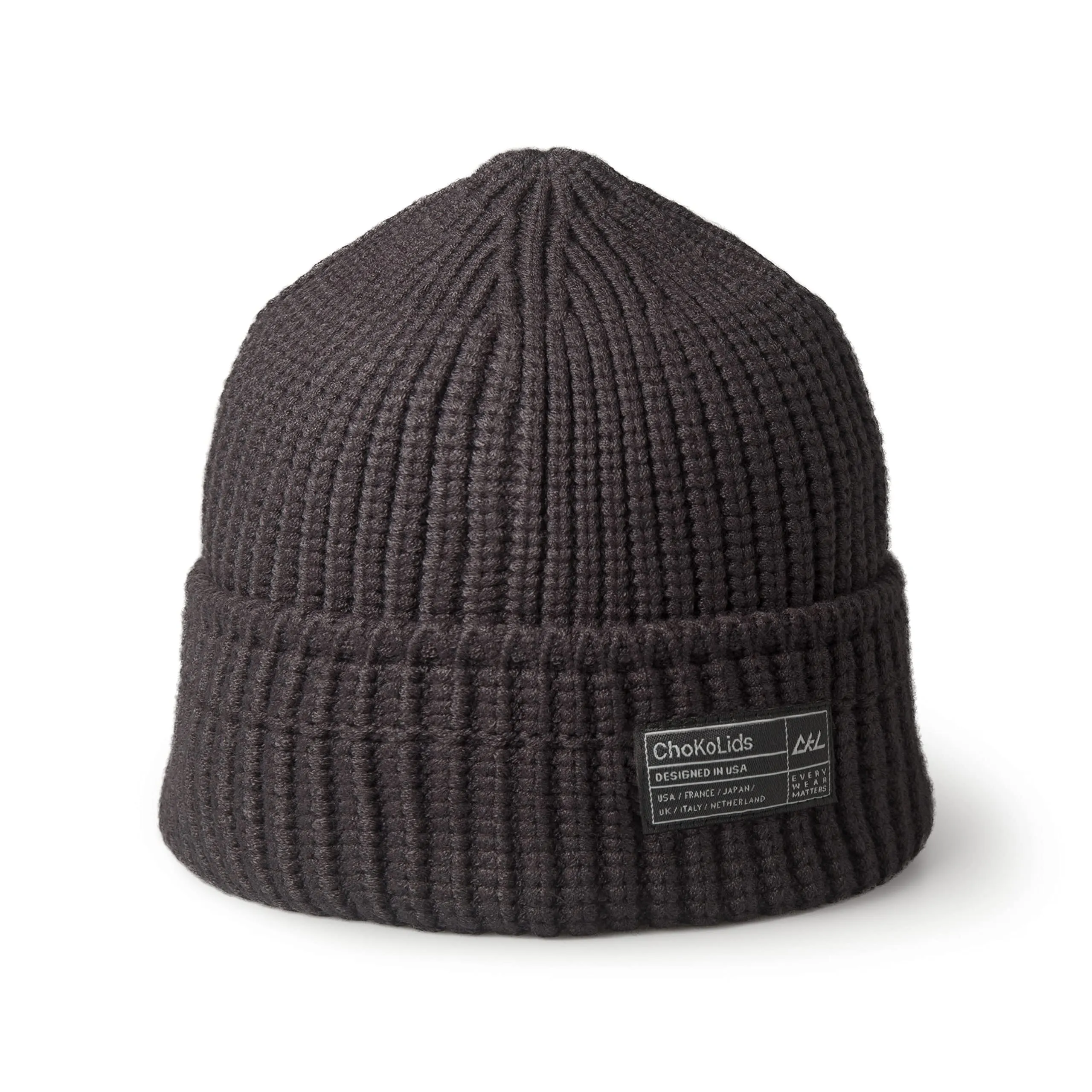 CHOK.LIDS Chunky Trawler Beanie Everyday Watch Hat Roll up Edge Skullcap Waffle Cuff Fisherman Beanie for Men Women sold by Roxie’s Picks product image thumbnail 5