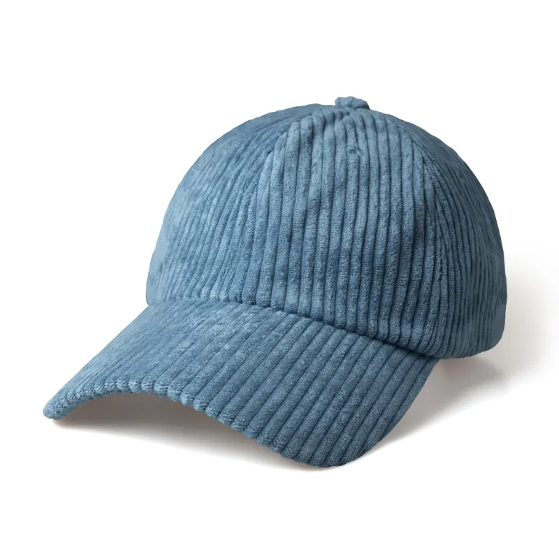 CHOK.LIDS Everyday Corduroy Baseball Cap for Men and Women Dad Hat Unisex Adjustable Lightweight Polo Style Curved Brim sold by Roxie’s Picks