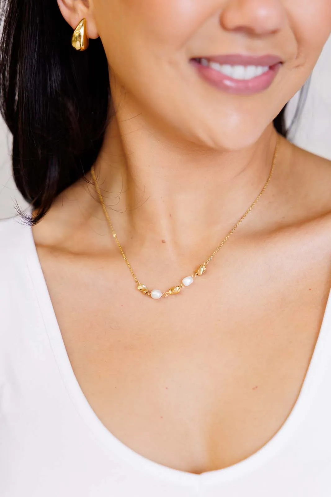 Higher Standards Pearl Necklace sold by Roxie’s Picks product image thumbnail 4