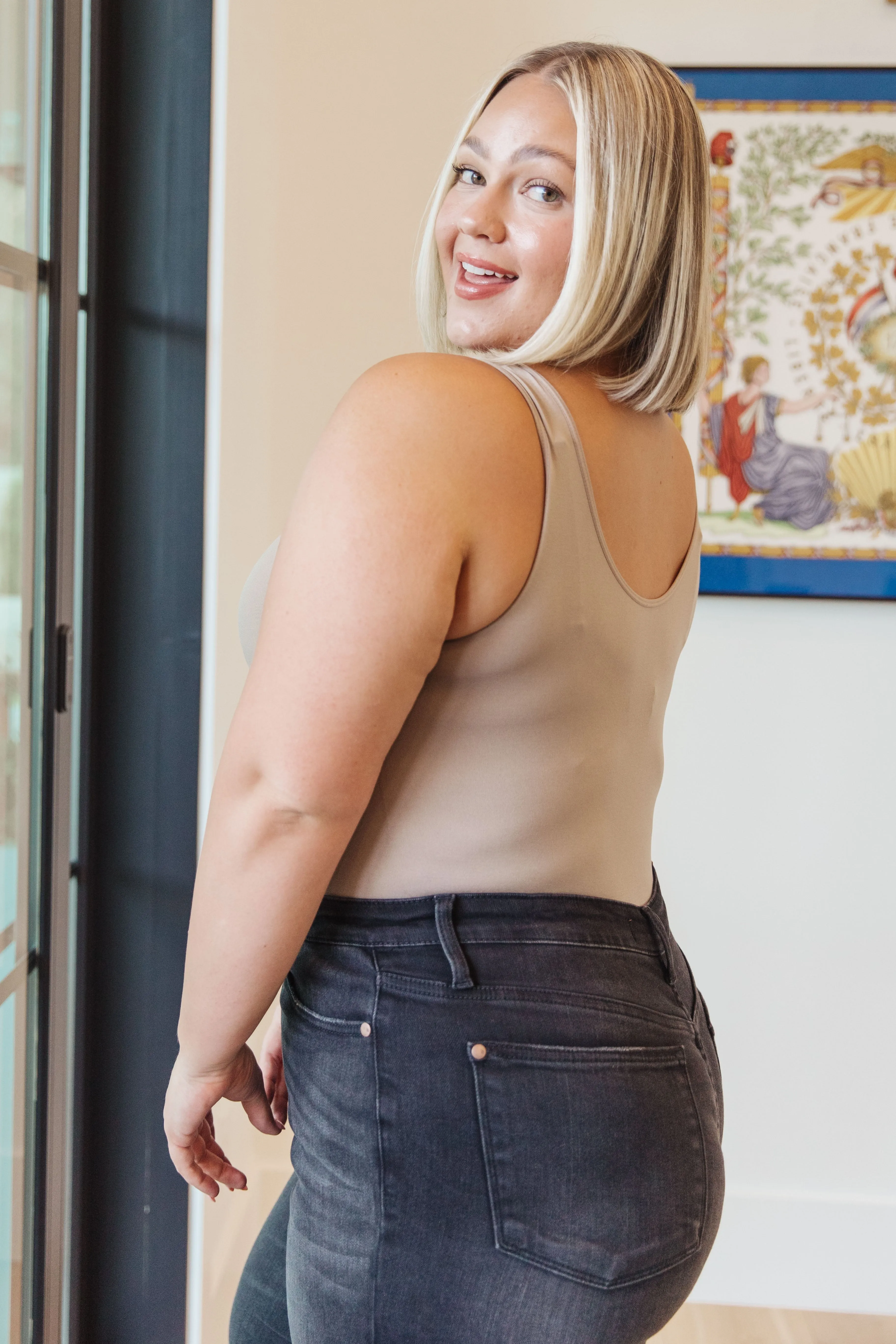 The Basics Bodysuit In Light Mocha sold by Roxie’s Picks product image thumbnail 5