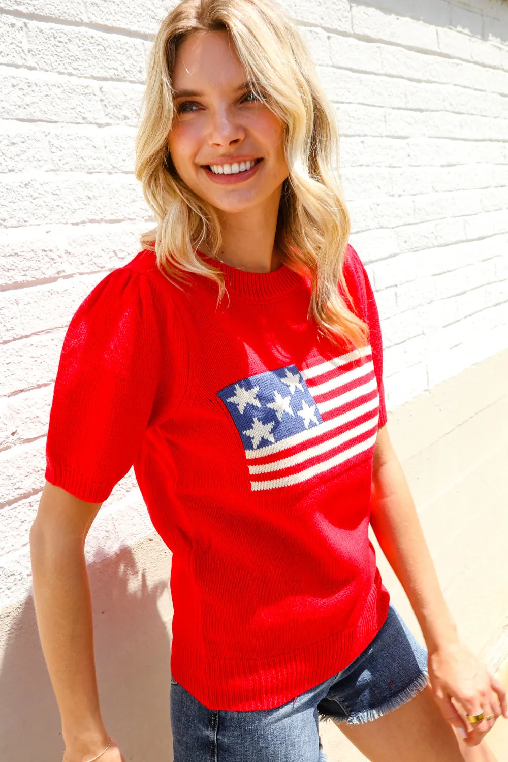 American Flag Pullover sold by Roxie’s Picks product image thumbnail 5