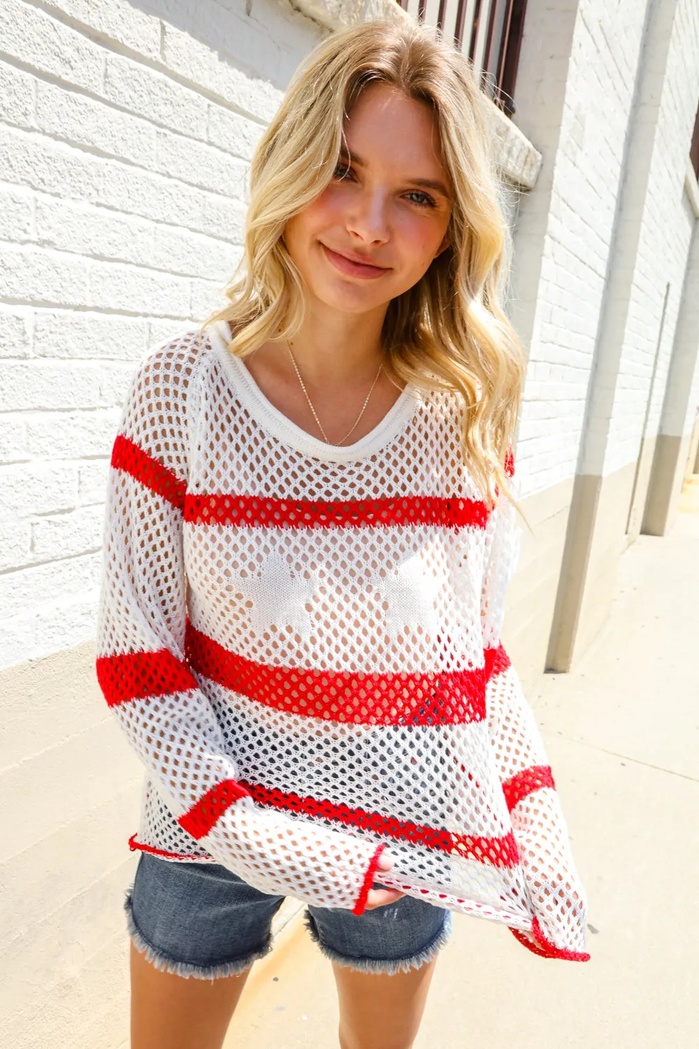 Feeling Patriotic Pullover CURVY Sizes sold by Roxie’s Picks product image thumbnail 3