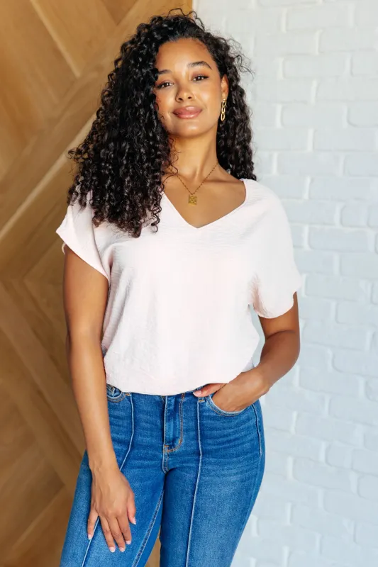 Frequently Asked Questions Top in Blush sold by Roxie’s Picks