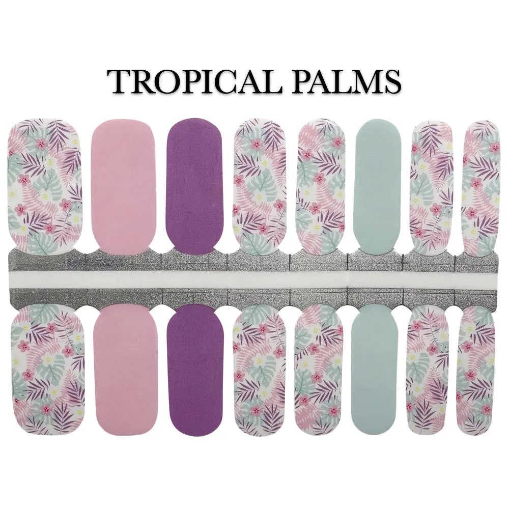 Nail Wrap - Tropical Palms sold by Roxie’s Picks