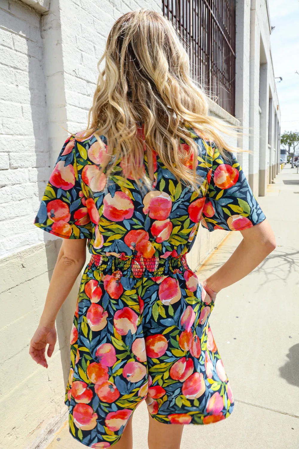Sunny Days Floral CURVY Romper - FINAL SALE sold by Roxie’s Picks product image thumbnail 3