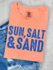 Sun Salt & Tanned Graphic Tee sold by Roxie’s Picks