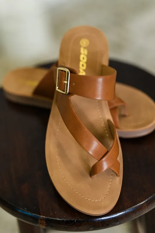 Canyon Walk Slip on Sandals in Storm Tan sold by Roxie’s Picks