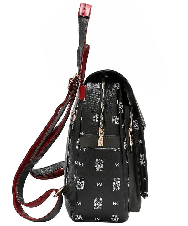 Nicole Lee USA Cat Eco-Leather Convertible Backpack Bag sold by Roxie’s Picks product image thumbnail 2