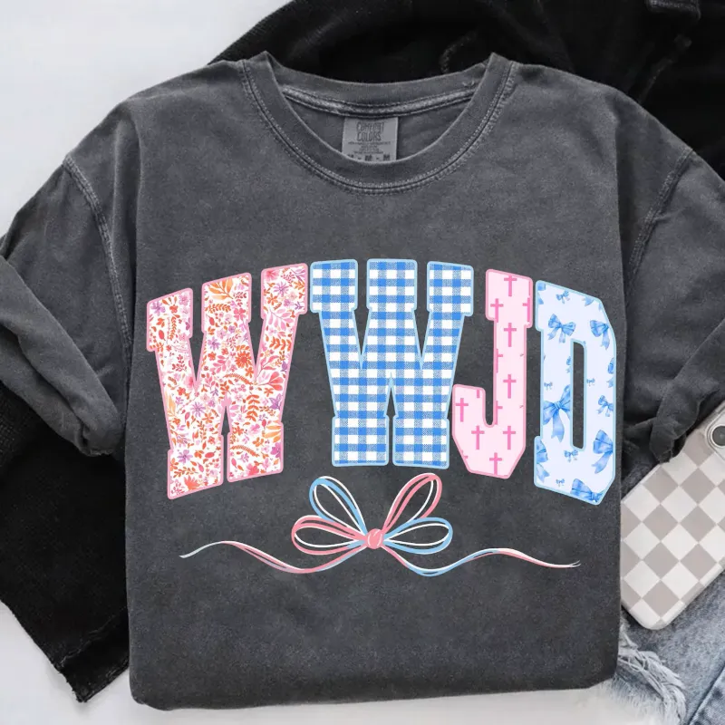 WWJD Graphic Tee made by Roxie’s Picks