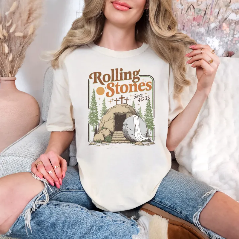 Rolling Stones Graphic Tee sold by Roxie’s Picks