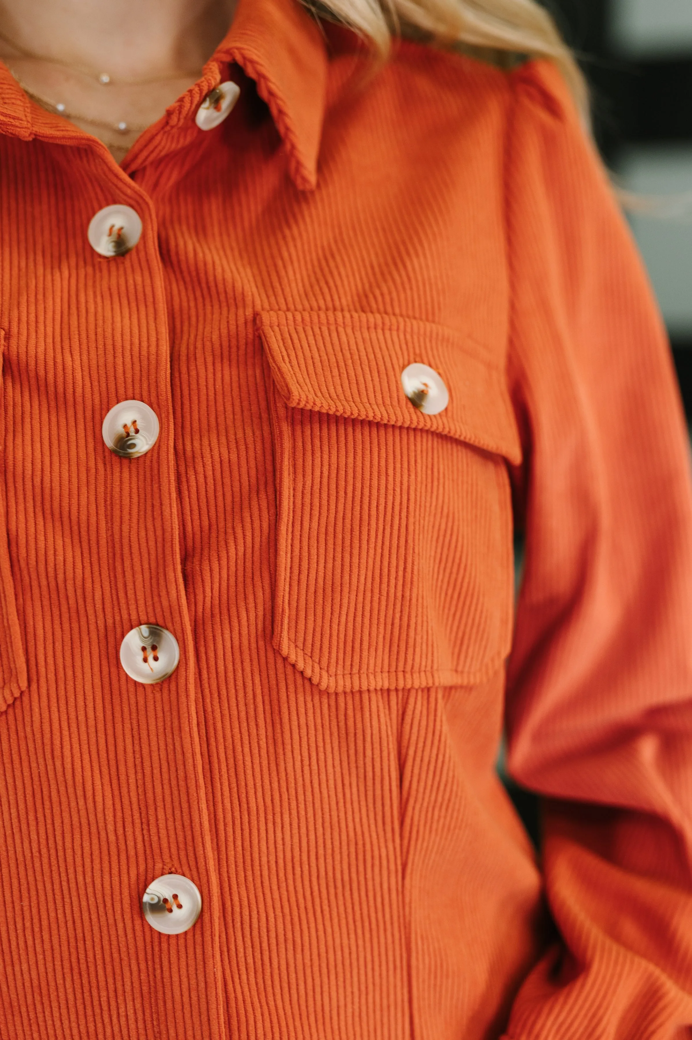 Clever in Corduroy Shirt Dress sold by Roxie’s Picks product image thumbnail 2