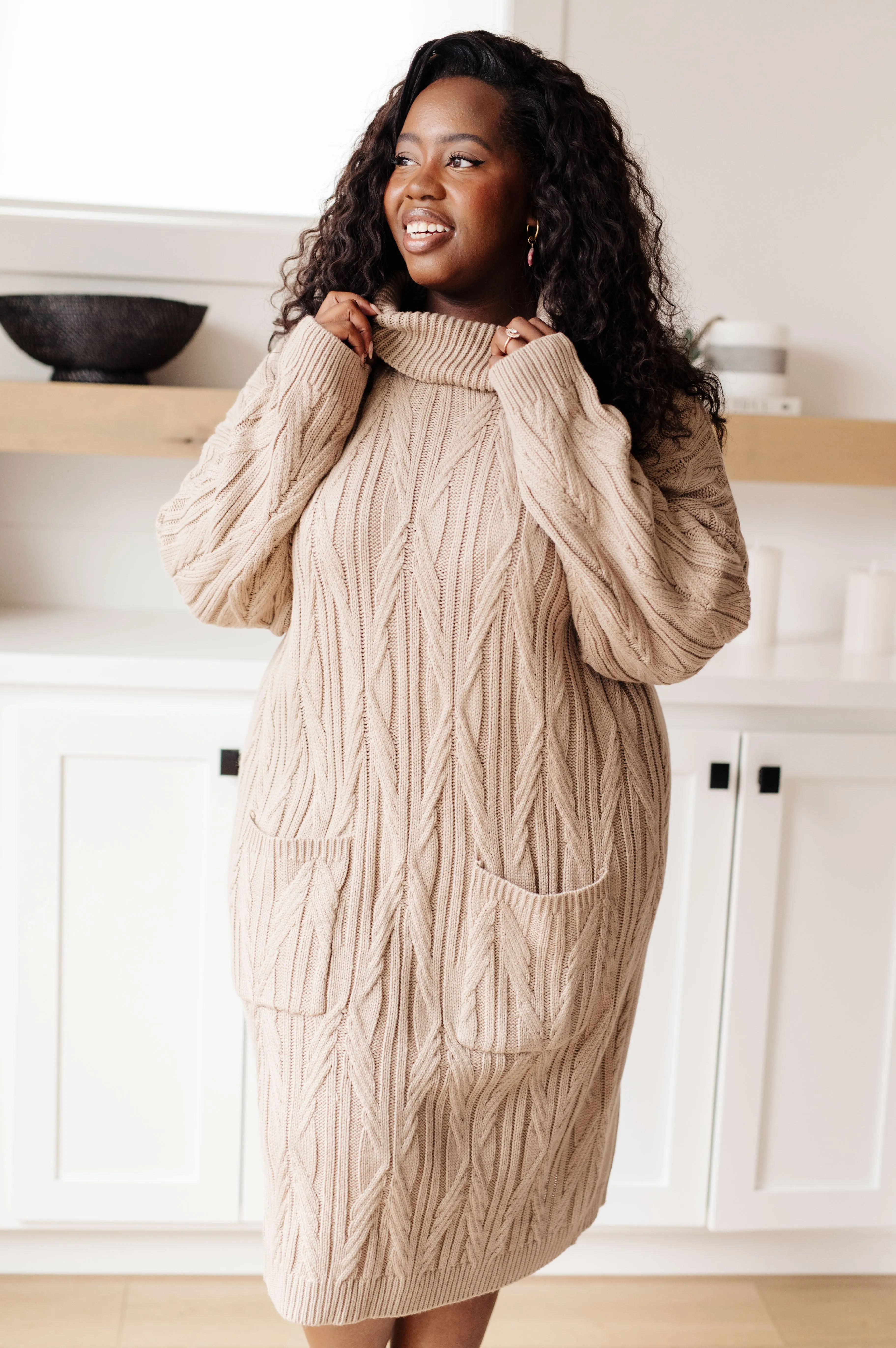 Bundled Beauty Turtleneck Sweater Dress sold by Roxie’s Picks product image thumbnail 5