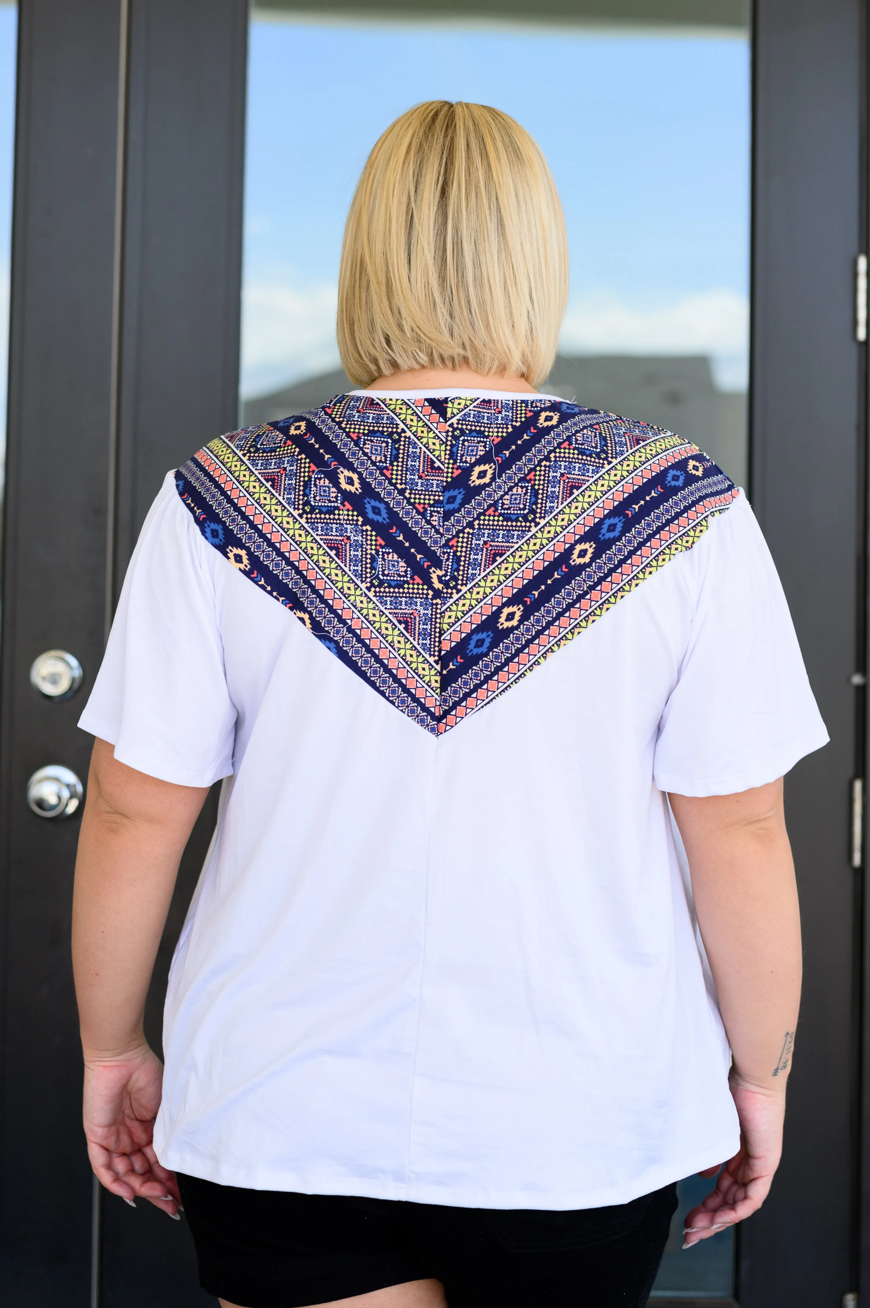 Casually Boho Keyhole Neckline Top sold by Roxie’s Picks product image thumbnail 5
