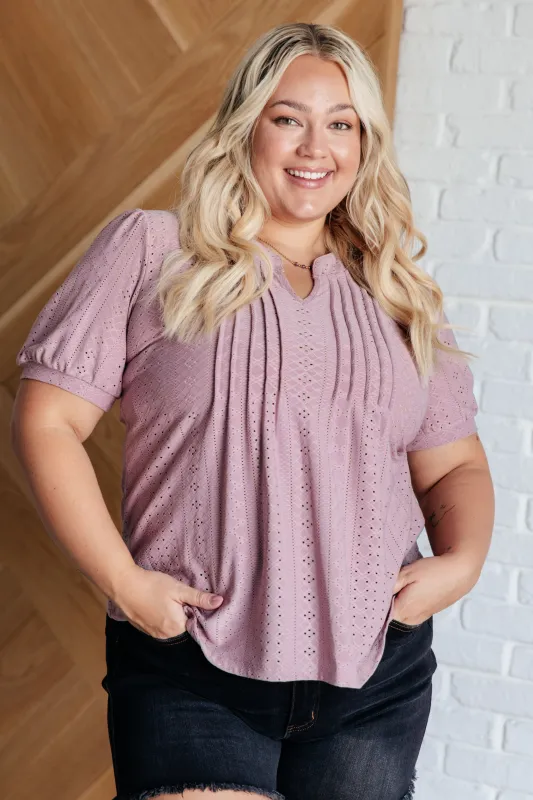 Best Chance Pleat Front Blouse made by Roxie’s Picks