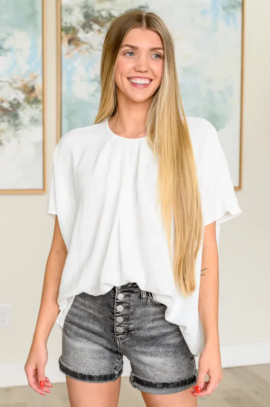 Mild Moments Pleat Detail Top made by Roxie’s Picks